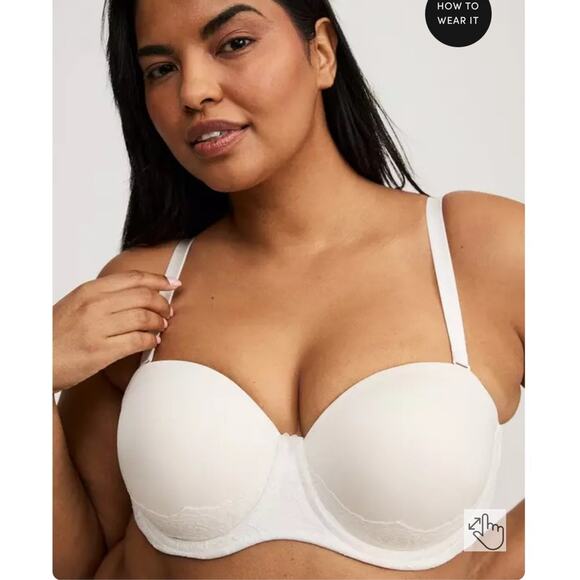 Torrid Curve Bombshell Everyday Convertible Bra Size 42DD - Picture 9 of 9